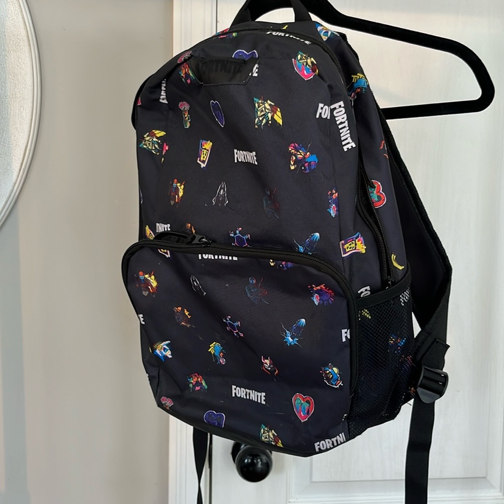 FORTNITE Black Character Emote LLAMA Pinata Backpack Laptop sleeve Bag 17” x 13”